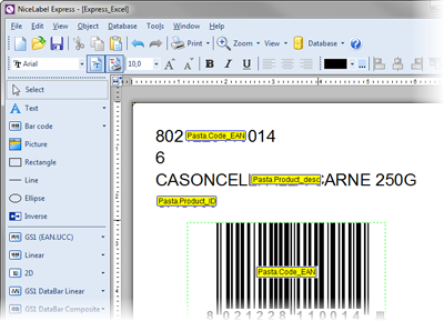 Affordable barcode label printing software | NiceLabel
